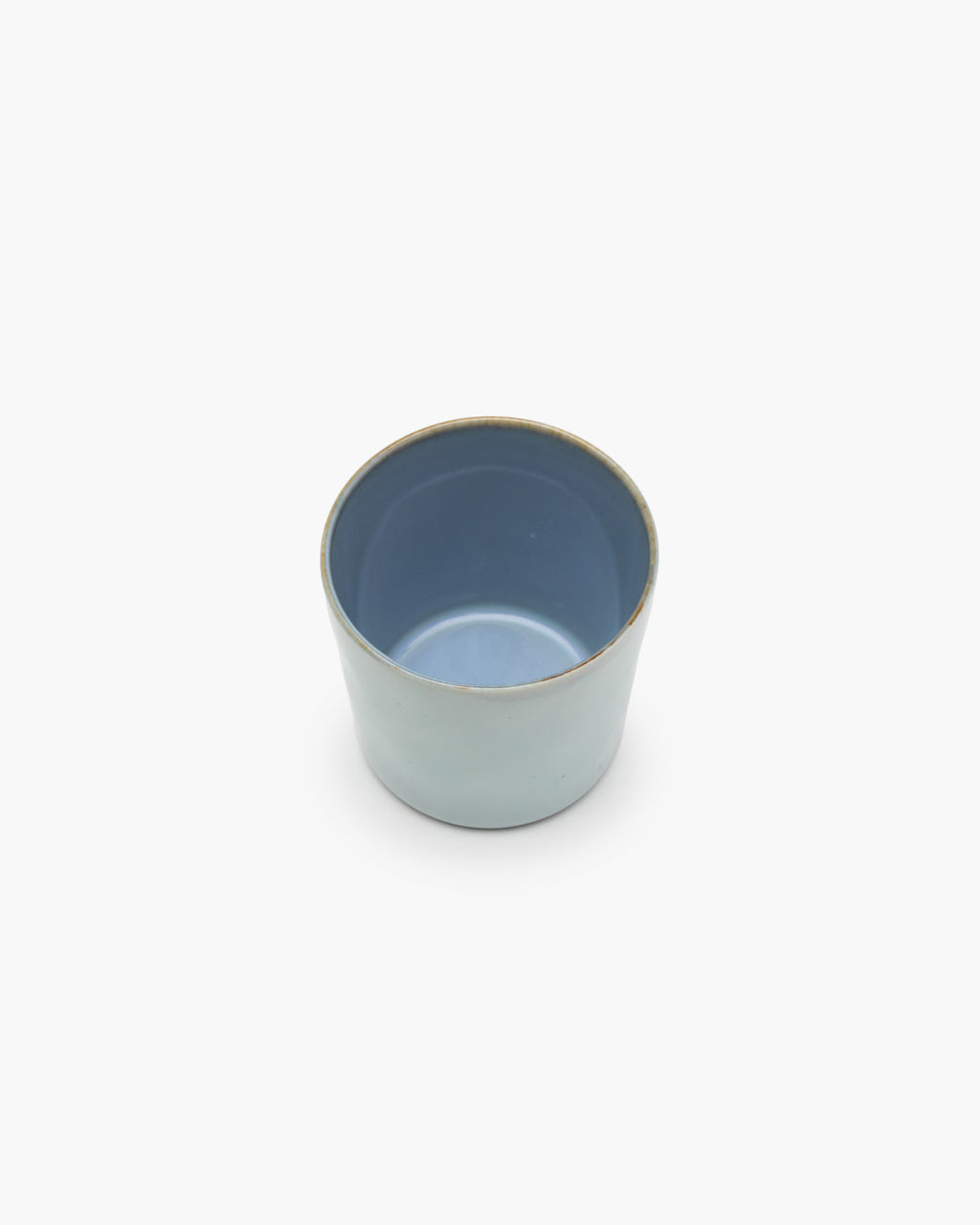Serax BEKER CYLINDER HOOG TERRES DE RÊVES D7,5 H7,5 LIGHT BLUE / SMOKEY BLUE
