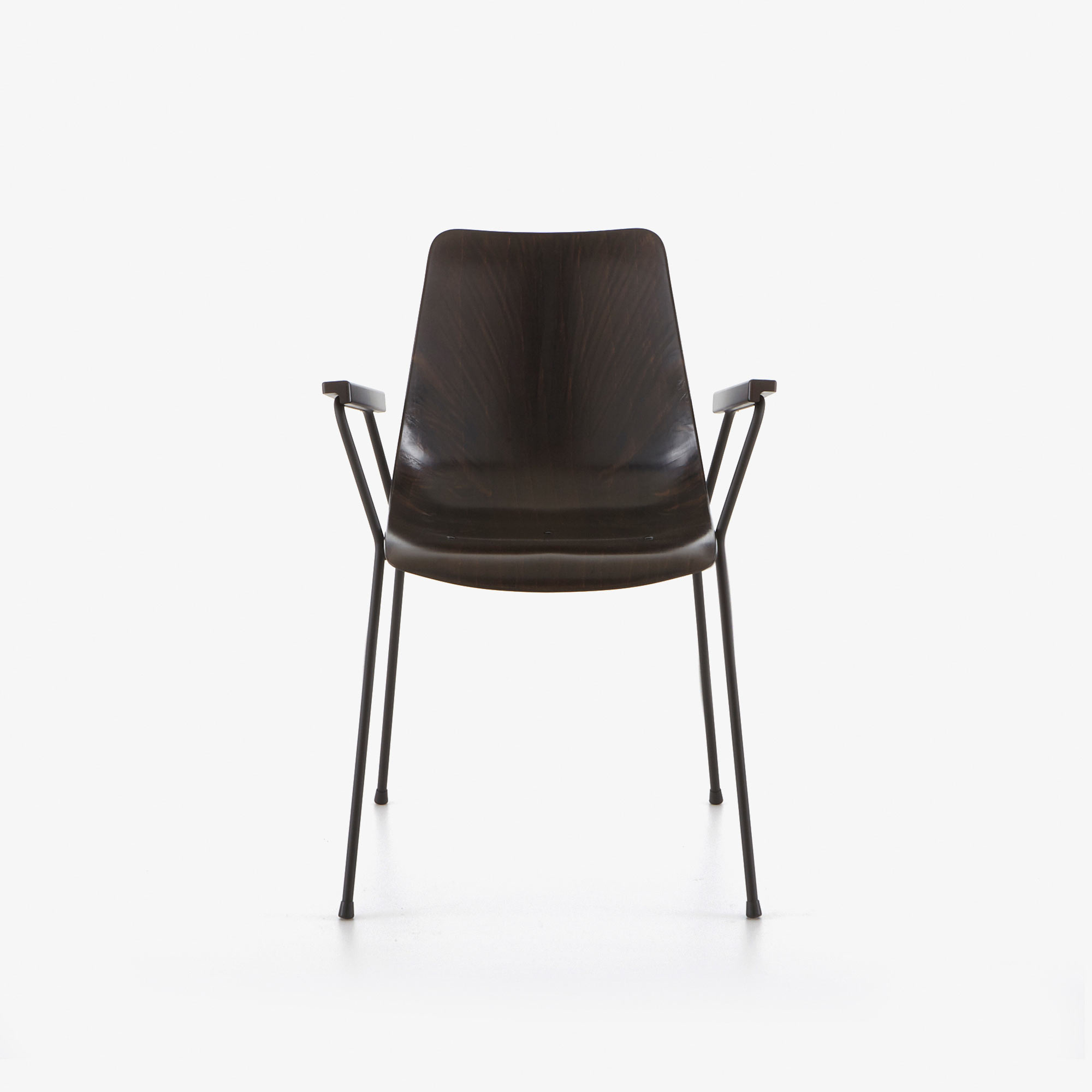 Ligne Roset Cm 131 Carver chair - Dark Brown Beech