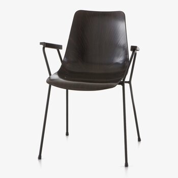 Ligne Roset Cm 131 Carver chair - Dark Brown Beech