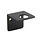 Wall bracket, Brushed black finish