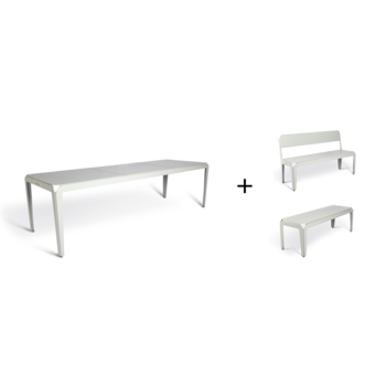 Weltevree Bended table (270) including benches - SET