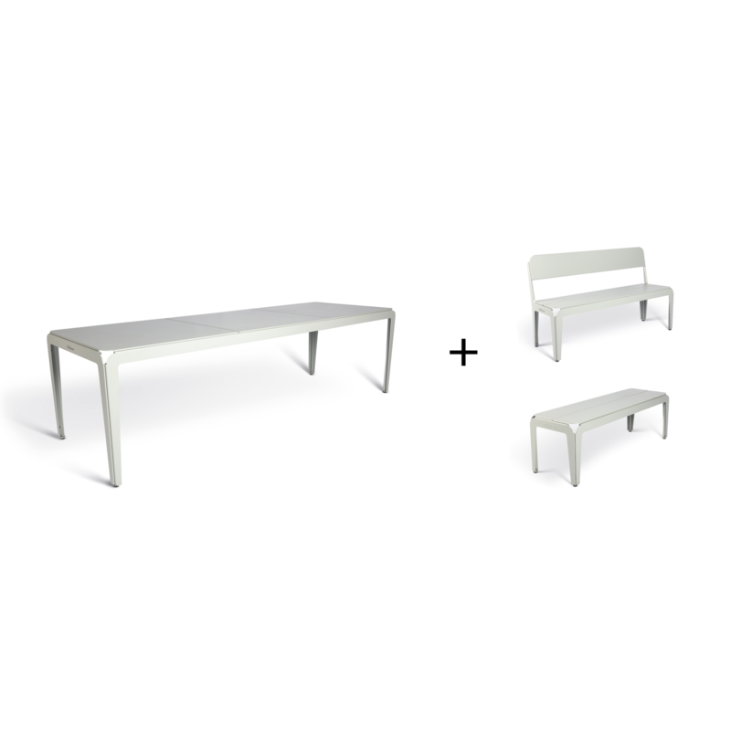 Weltevree Bended table (270) including benches
