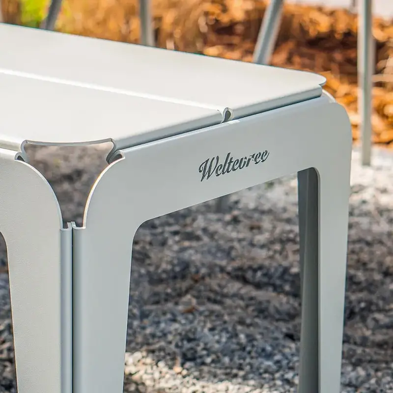 Weltevree Bended table (180) including benches - SET