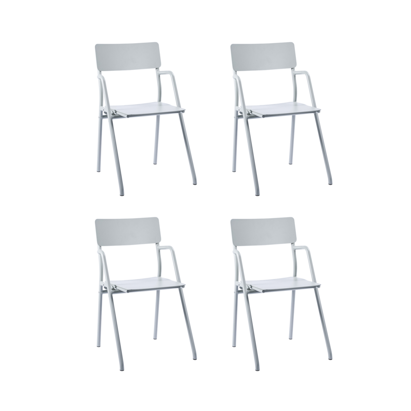 Weltevree Set of 4 Flip-up chairs