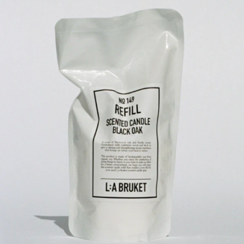 LA Bruket Refill Scented Candle BLACK OAK