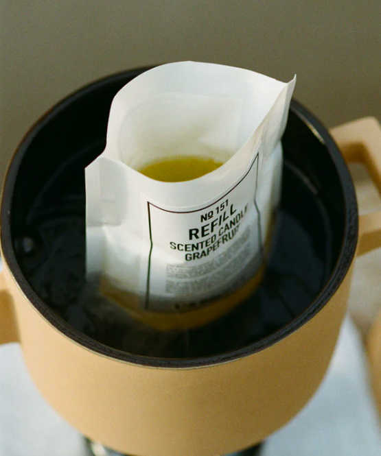 LA Bruket Refill Scented Candle BLACK OAK