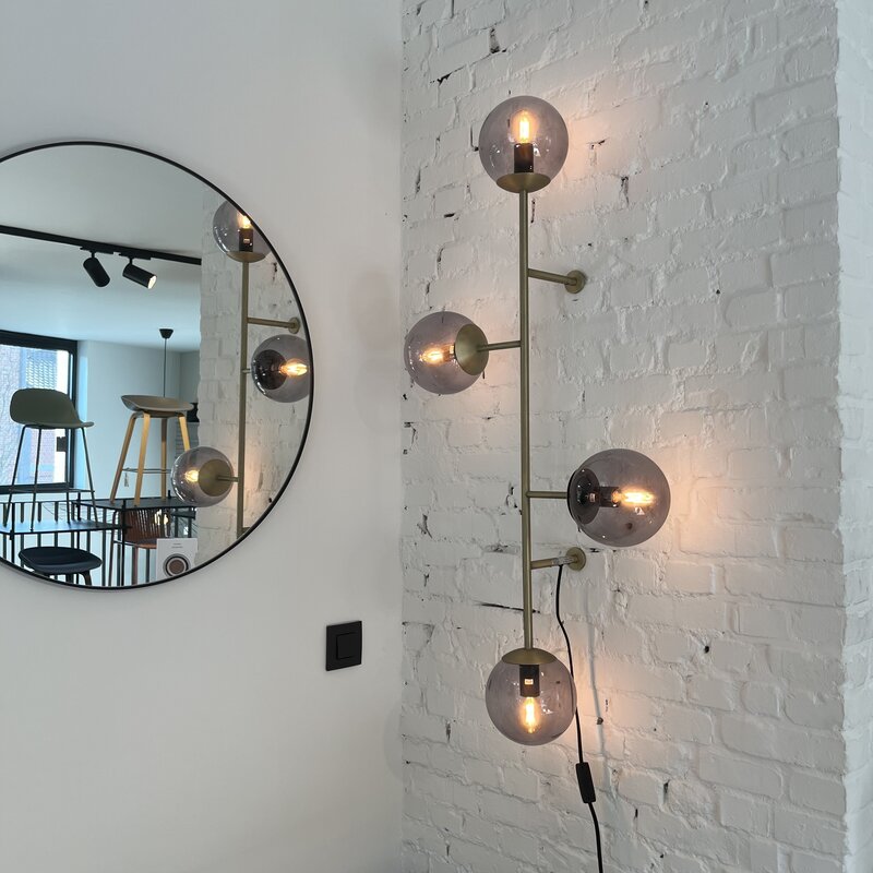 Bolia Orb wall lamp - Matt antique brass - SHOWROOM MODEL