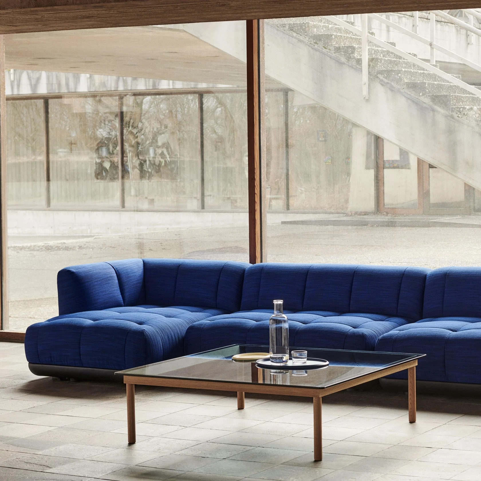 HAY Quilton Combination 21 Right - Steelcut Trio 746