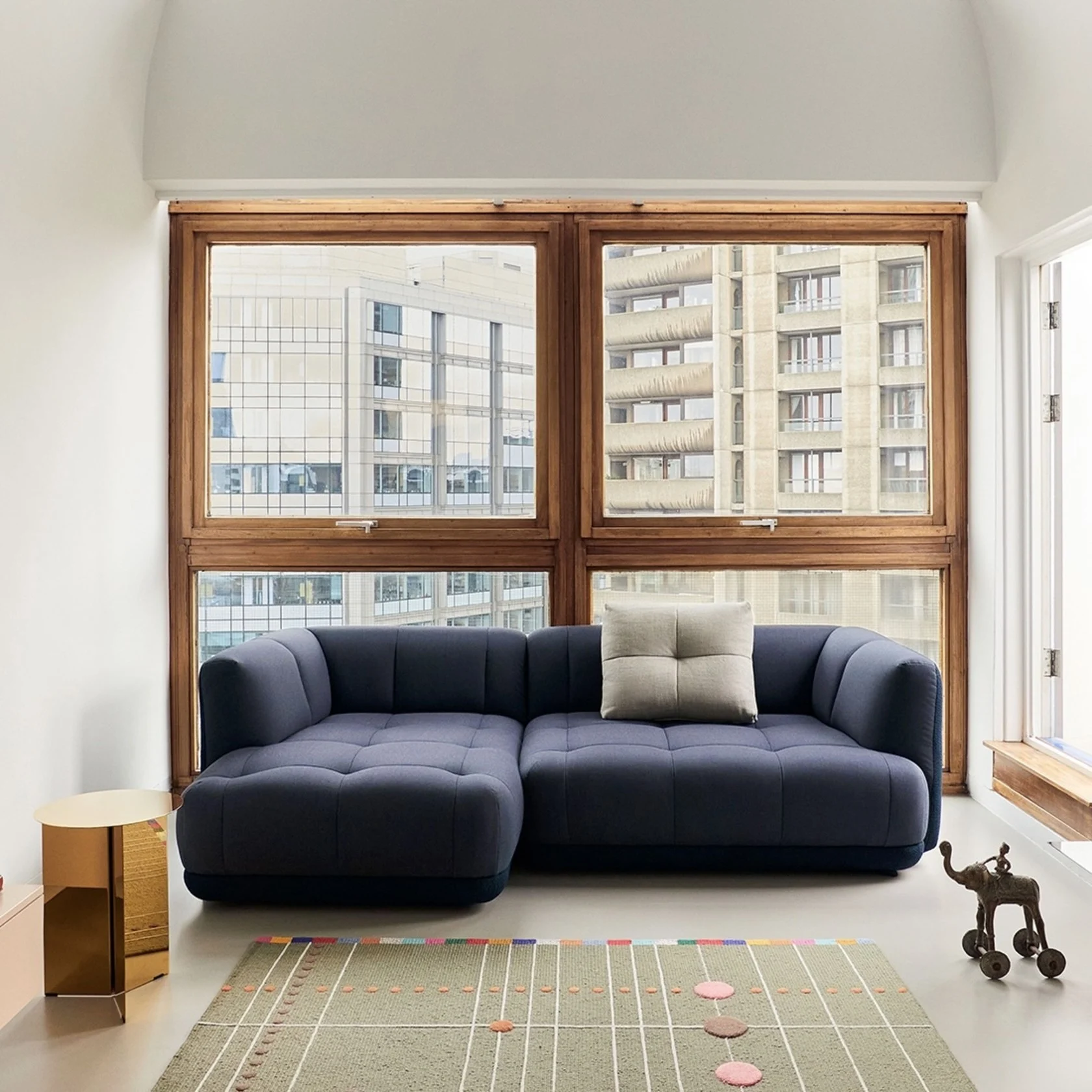 HAY Quilton Combination 21 Right - Steelcut Trio 746