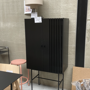 WOUD Array Highboard (80 cm) Black - SHOWROOM MODEL