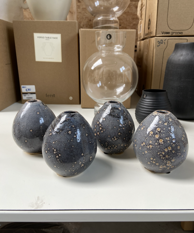 Vase - Baby, grey blue