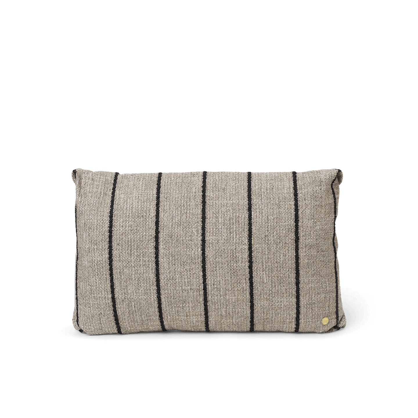 Ferm Living Clean Cushion - Pasadena Sand/Black