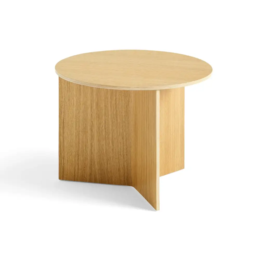 HAY Slit Table Wood - Round Ø45 X H35,5