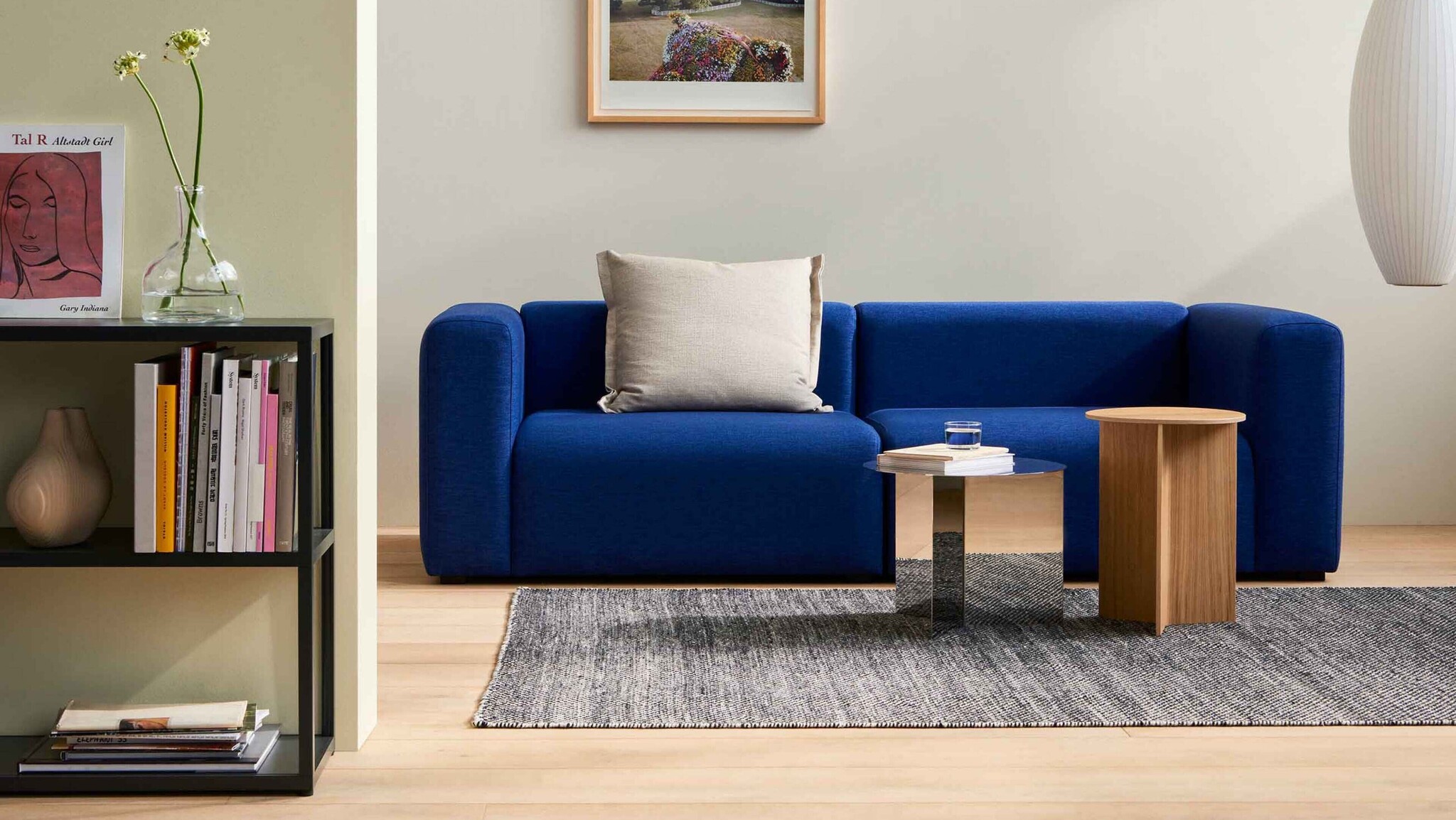 HAY Slit Table Wood - Round Ø45 X H35,5