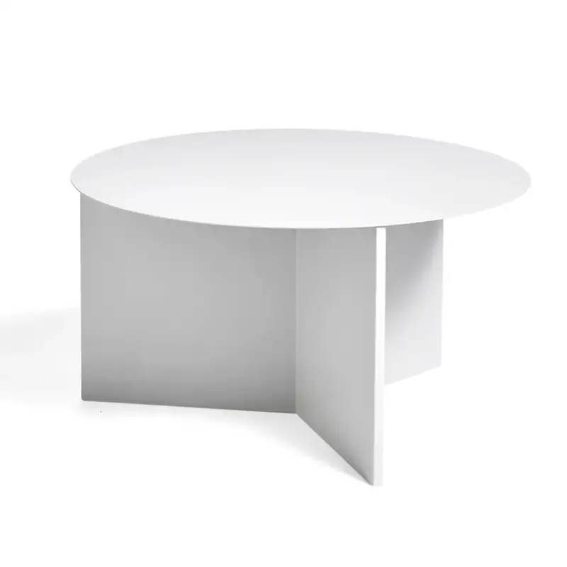 HAY Slit Table Powder Coated Steel - Round Ø65 X H35,5