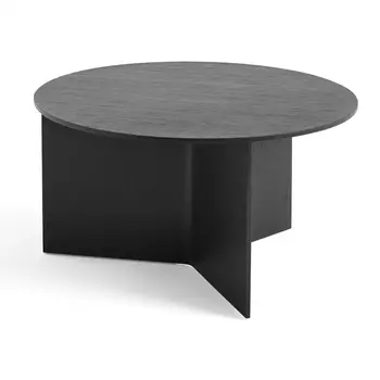 HAY Slit Table Wood - Round Ø65 x H35,5