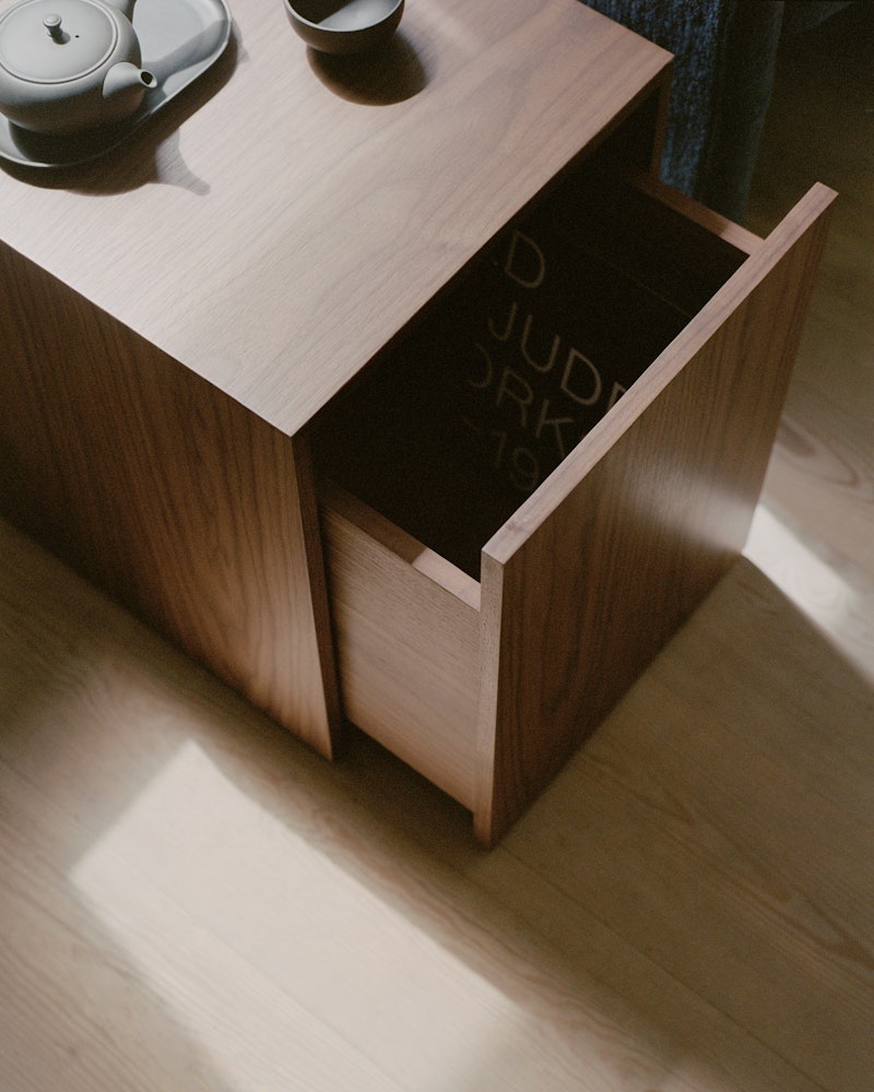 New Works Mass Side Table w. Drawer