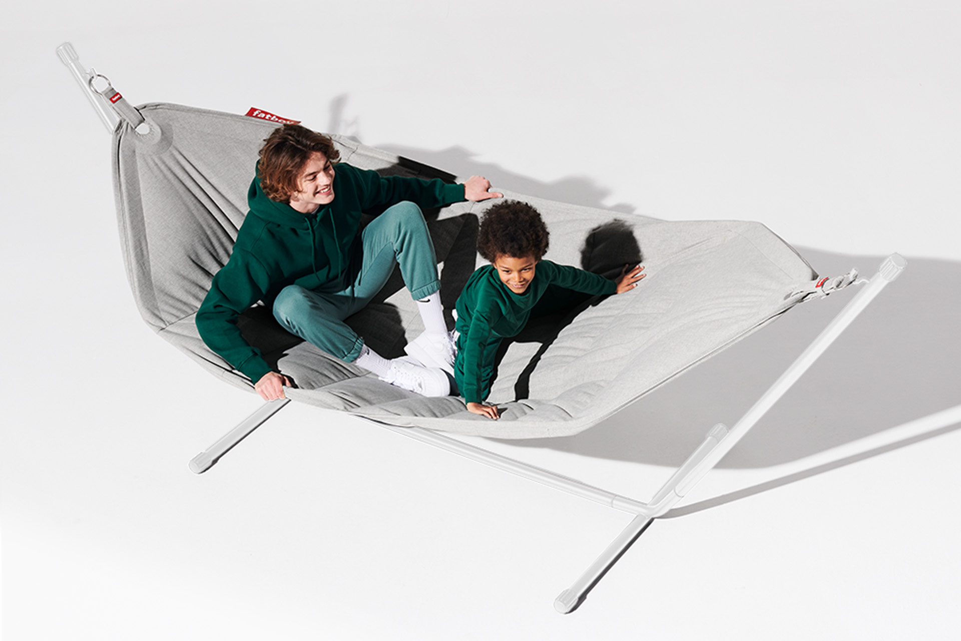 Fatboy Headdemock hangmat Superb Deluxe incl. Pillow incl. Cover - Mist + Light Grey