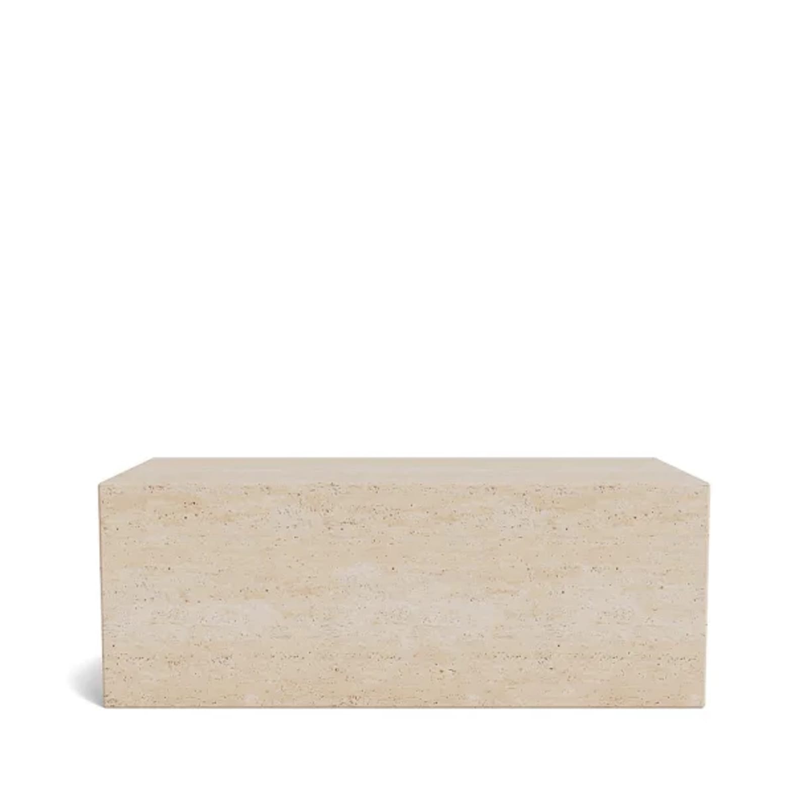 Norr11 Cubism Coffee Table Travertine  Large
