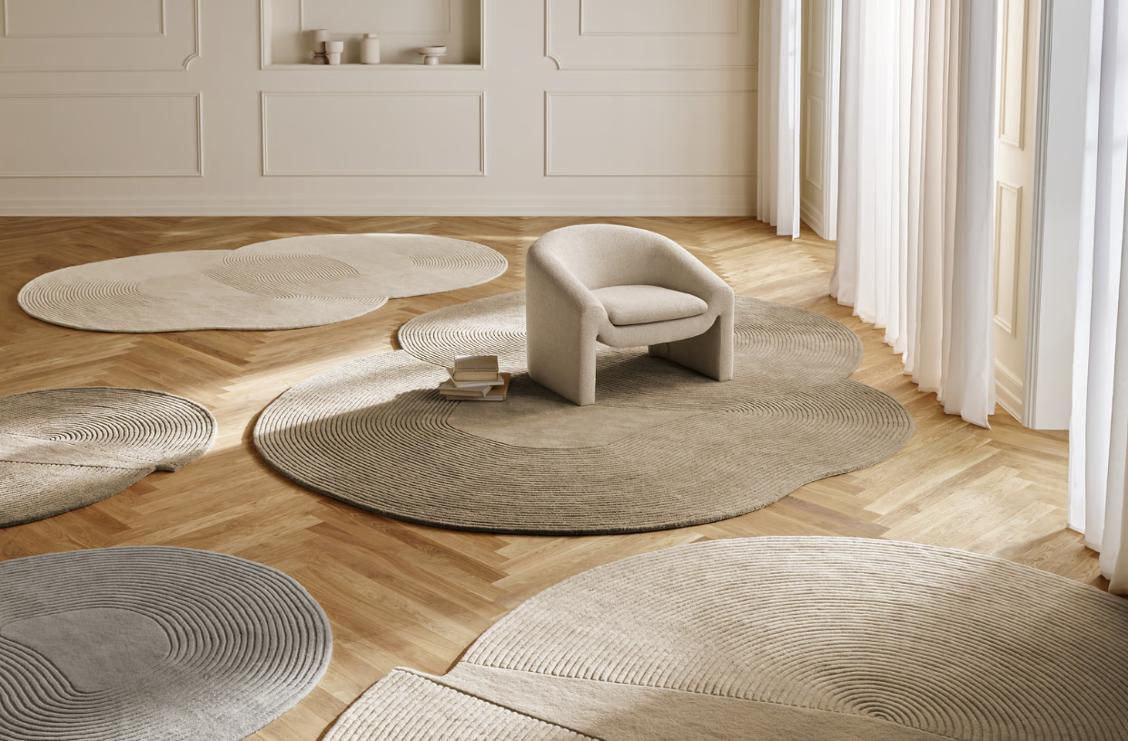 Bolia Zen Vloerkleed Shaped 250 x 333 cm - Beige