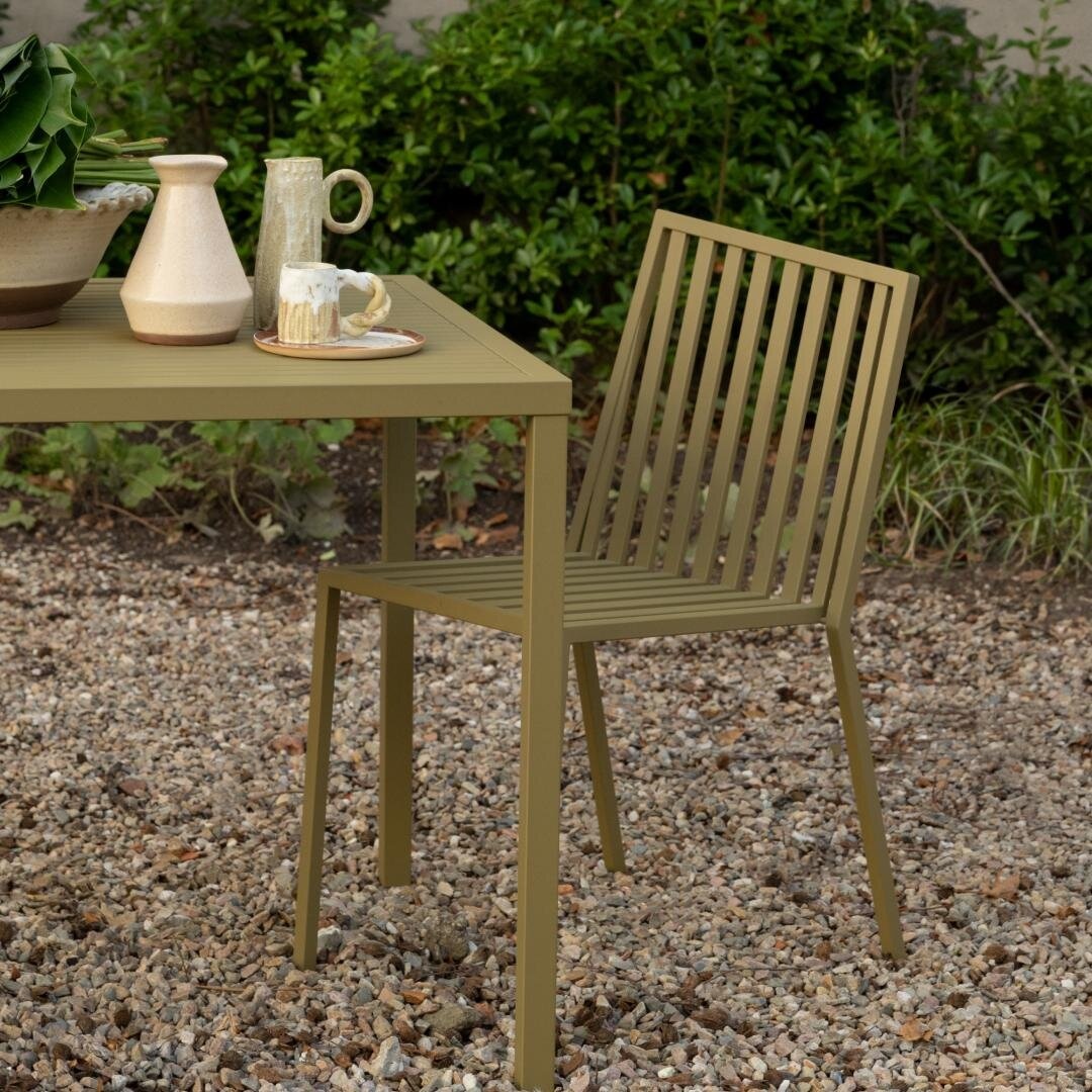 STUDIO HENK Trace tuinstoel links zonder armleuning