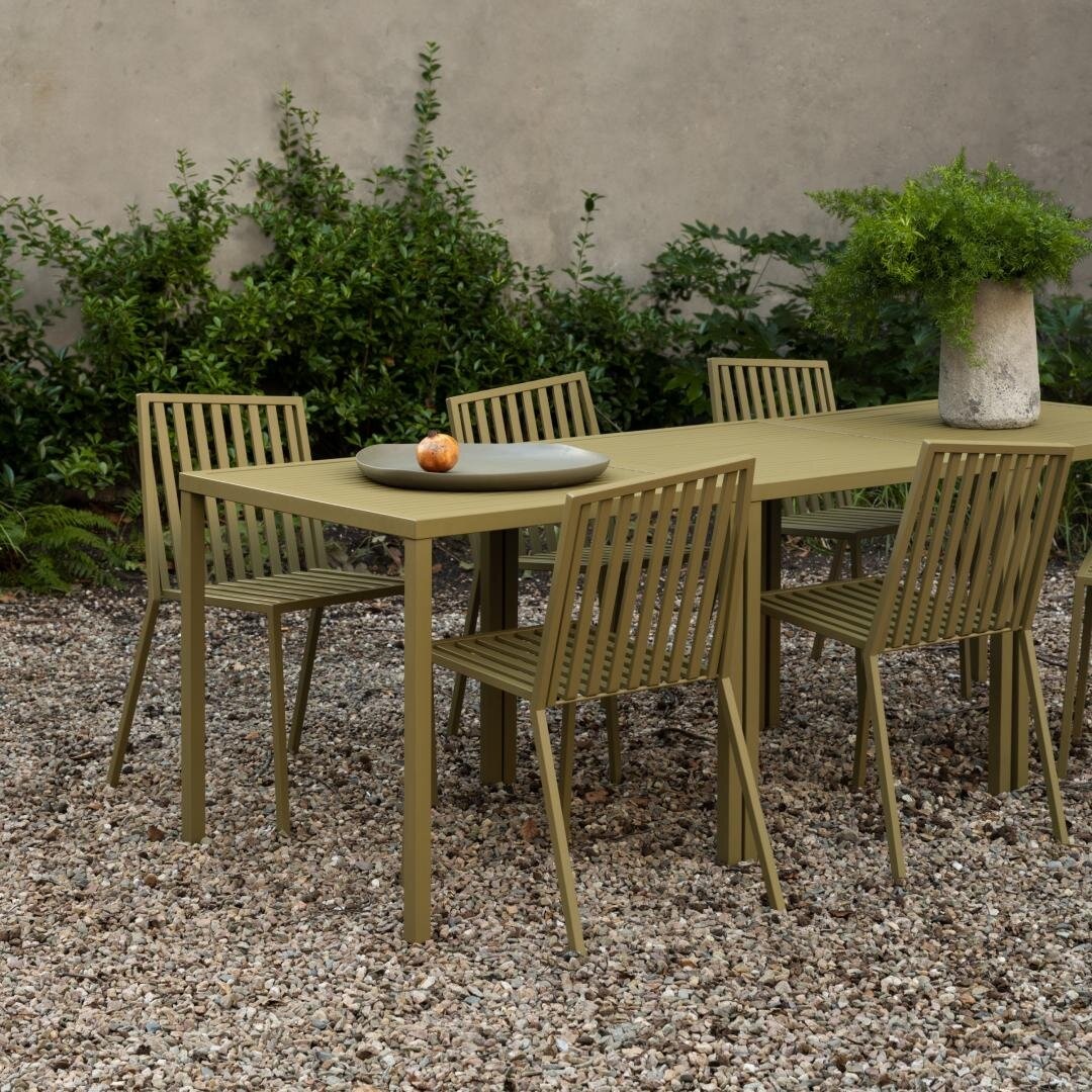 STUDIO HENK Trace tuinstoel links zonder armleuning