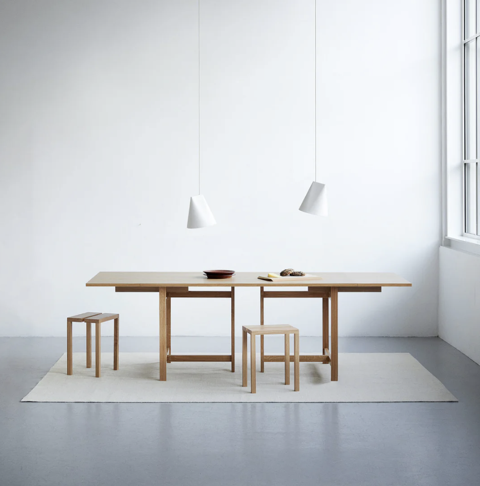 Moebe Rectangular Dining Table 220cm + 2 extensions