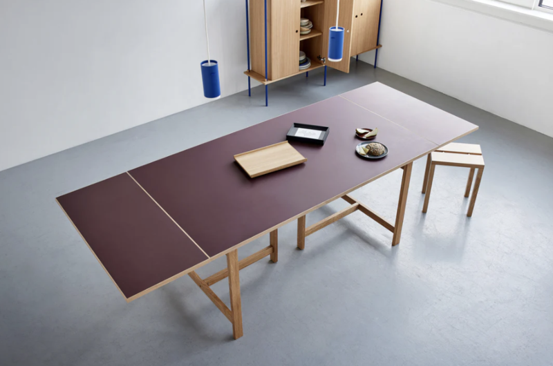 Moebe Rectangular Dining Table 220cm + 2 extensions