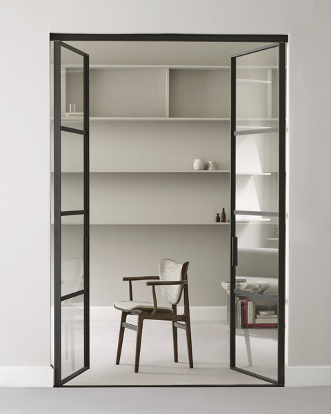 Norr11 Elephant Chair - Front Upholstery/Natural Oak - Barnum 003