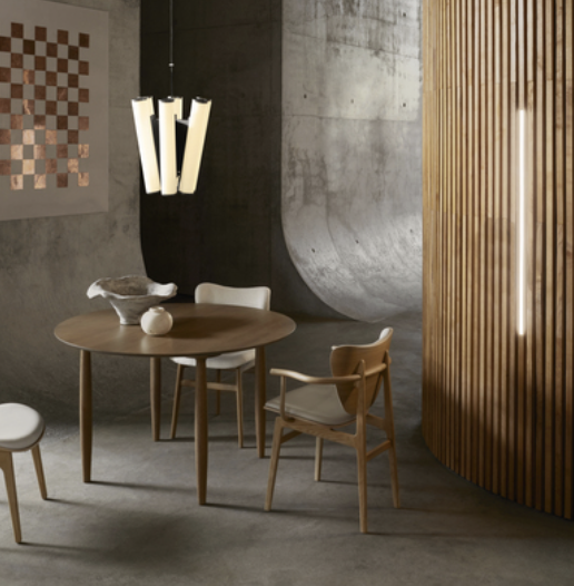 Norr11 Elephant Chair - Front Upholstery/Oak Light Smoked - Fame 61003