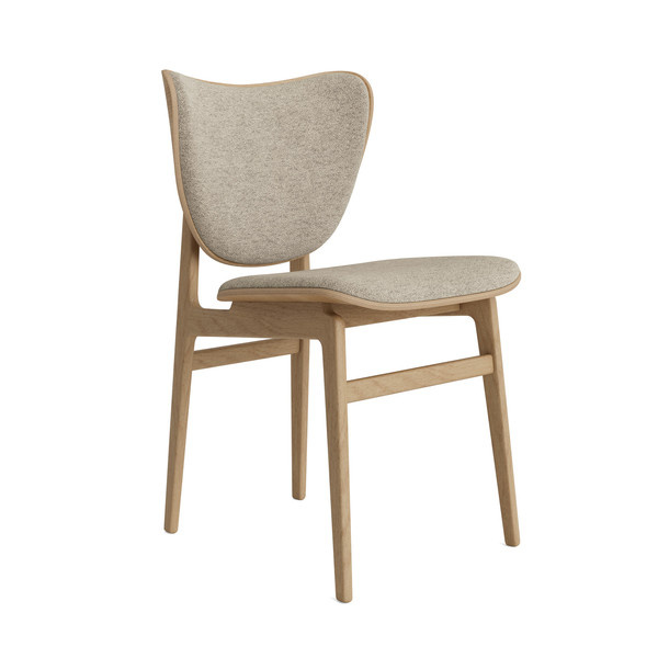Norr11 Elephant Chair - Front Upholstery/Natural Oak - Barnum 003