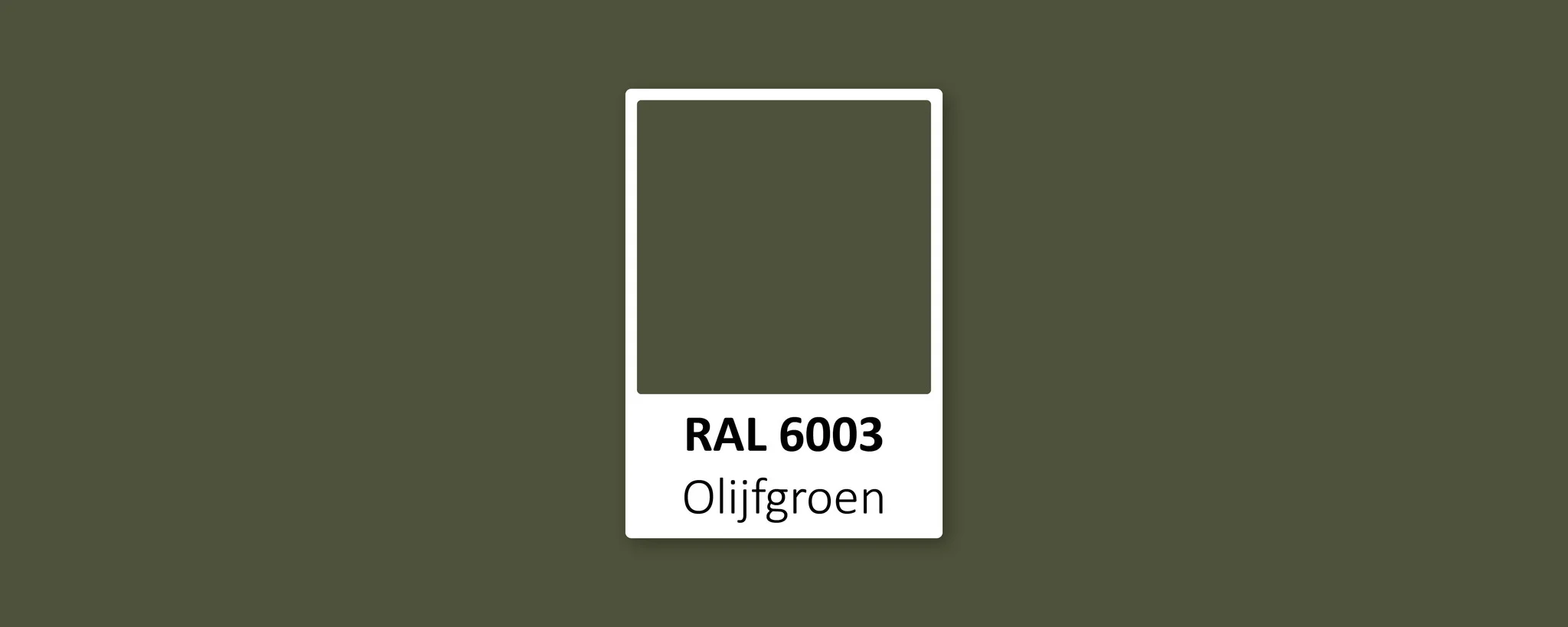 WÜNDER The Bench - Customised - RAL6003 Olive Green