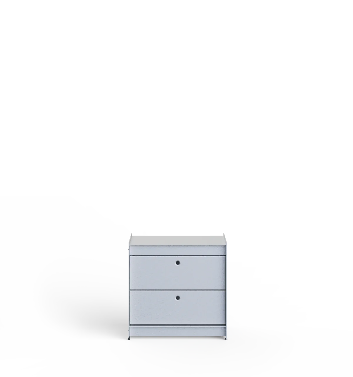 UTIL Plié Side Table 2 Small Drawers