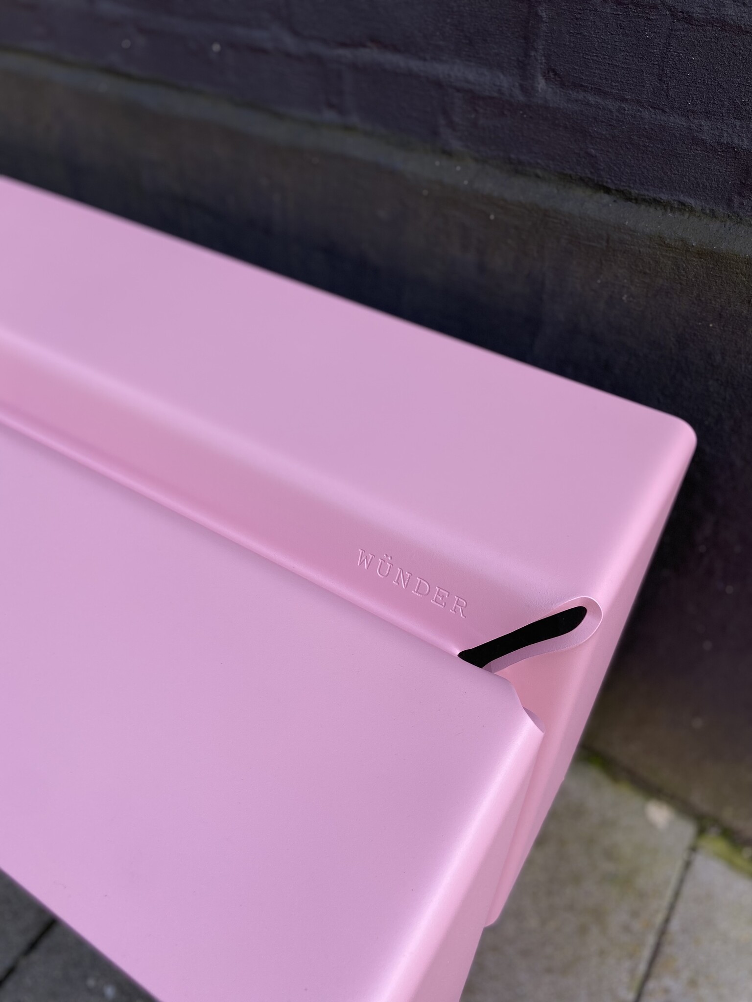 WÜNDER The Bench - Customised - RAL3015 Light Pink