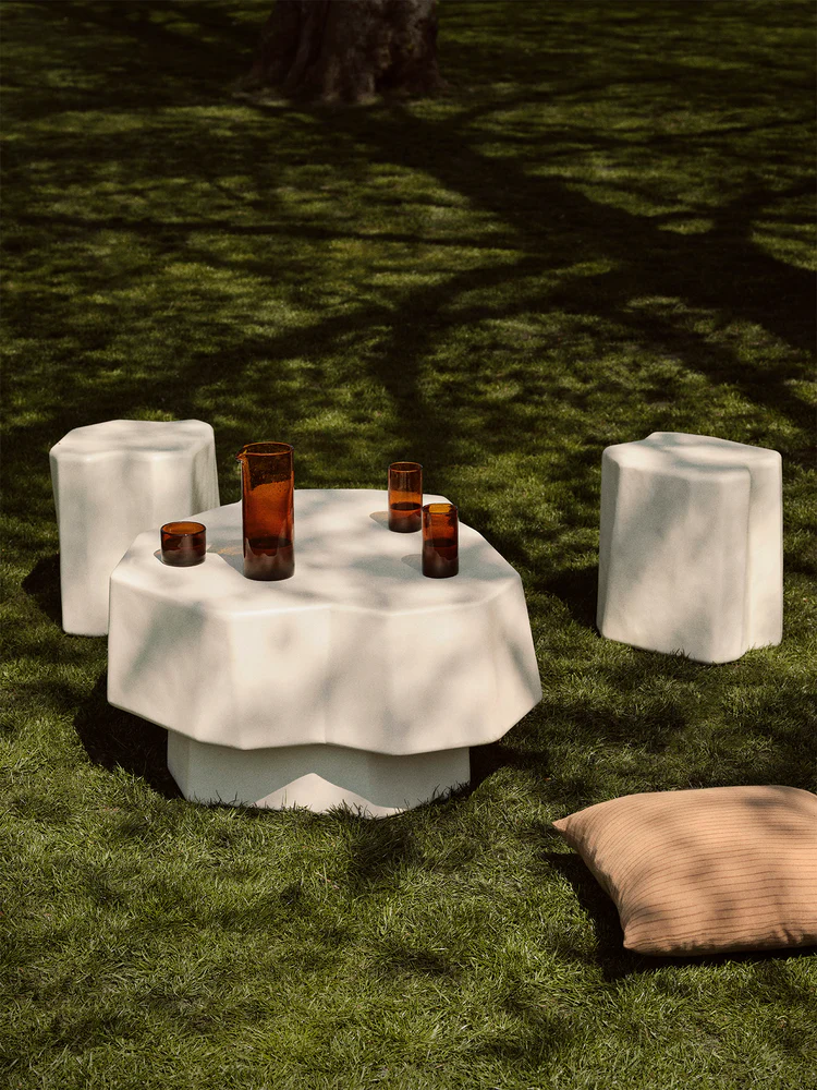 Ferm Living Staffa Stool - Ivory