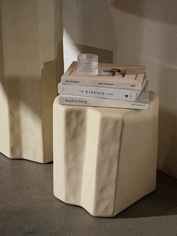 Ferm Living Staffa Stool - Ivory