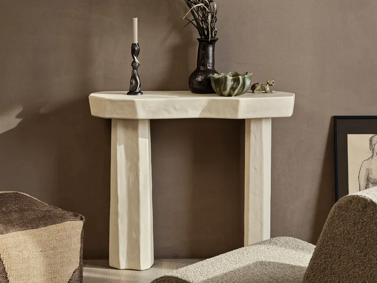 Ferm Living Staffa Console Table - Ivory