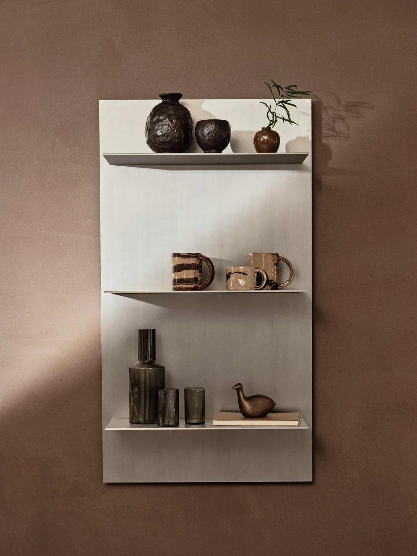 Ferm Living Lager Wall Shelf - Triple