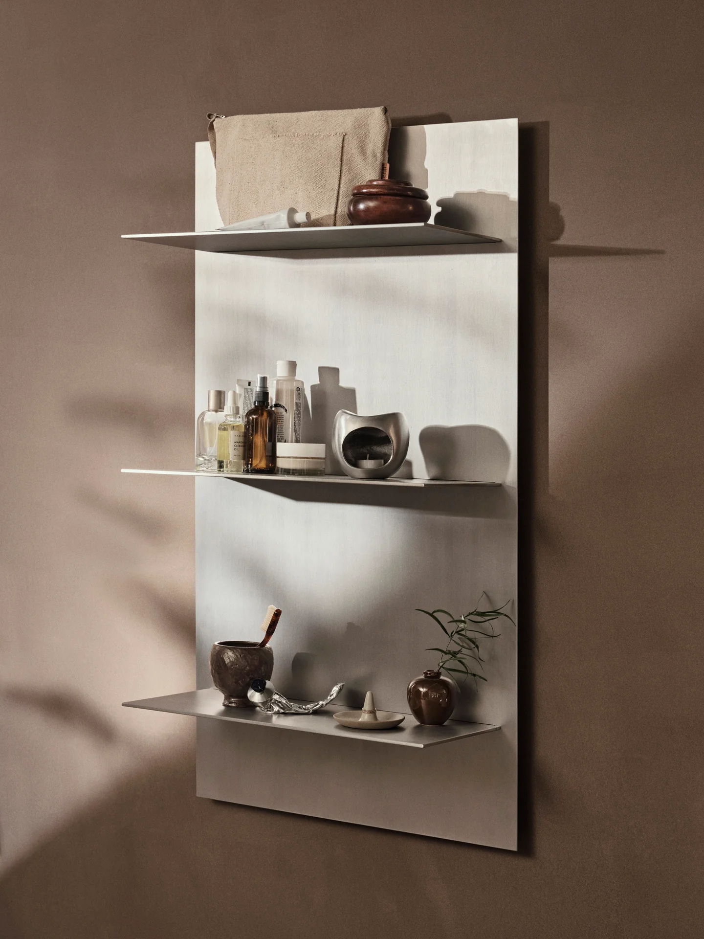 Ferm Living Lager Wall Shelf - Triple