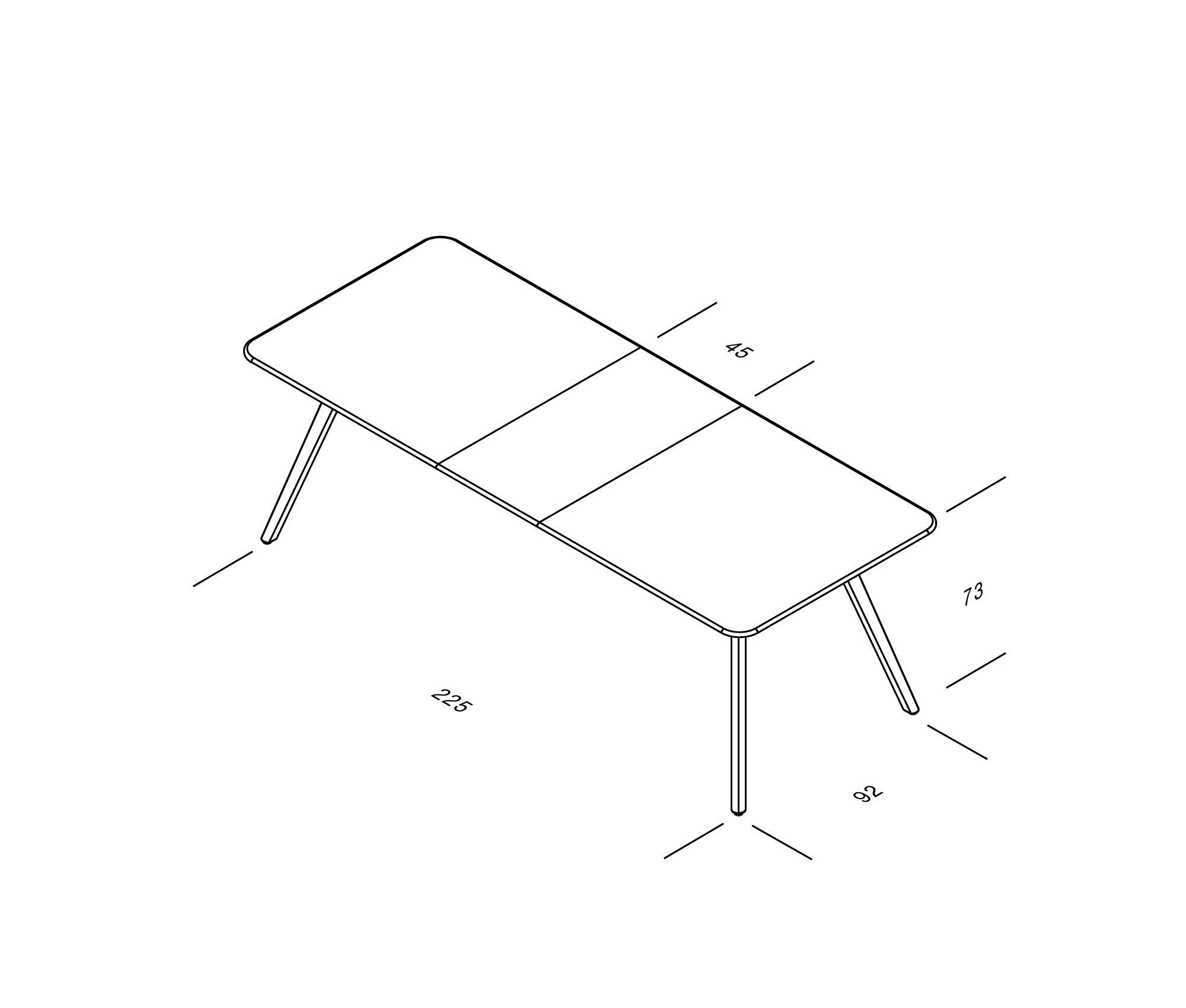 OBJEKTE UNSERER TAGE Meyer Uitschuiftafel Groot - Massief Gewaxt Eik