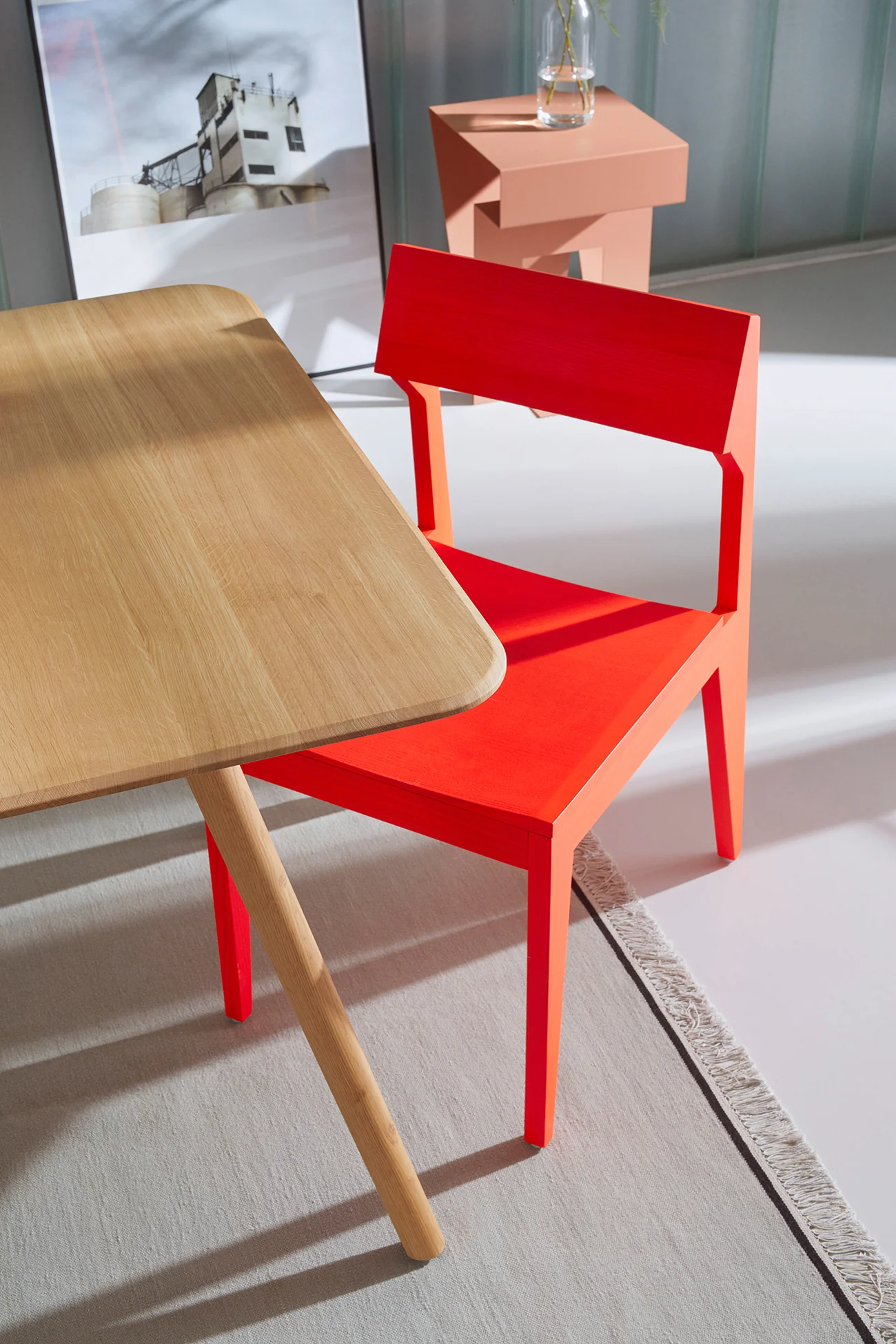 OBJEKTE UNSERER TAGE Meyer Uitschuiftafel Groot - Massief Gewaxt Eik