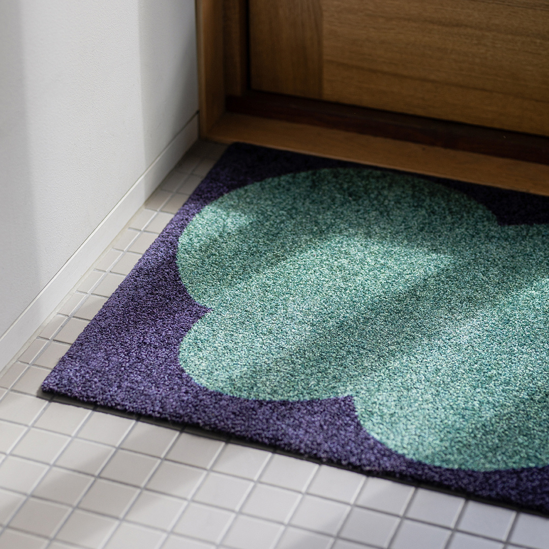 Heymat Sight Unseen Doormat - Emerald