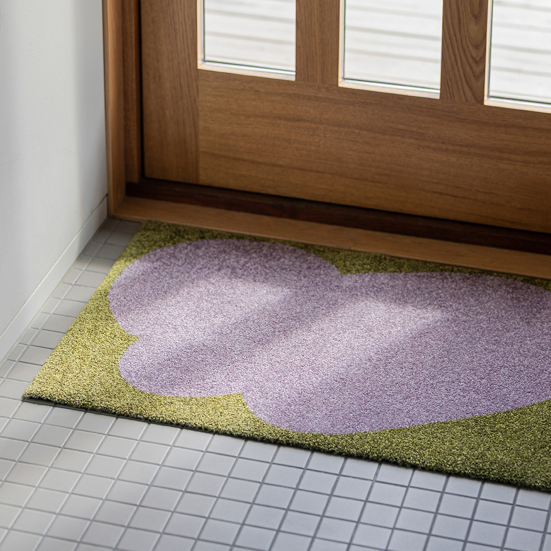 Heymat Sight Unseen Doormat 58 x 81 cm - Lilac