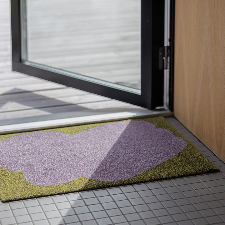 Heymat Sight Unseen Doormat 58 x 81 cm - Lilac