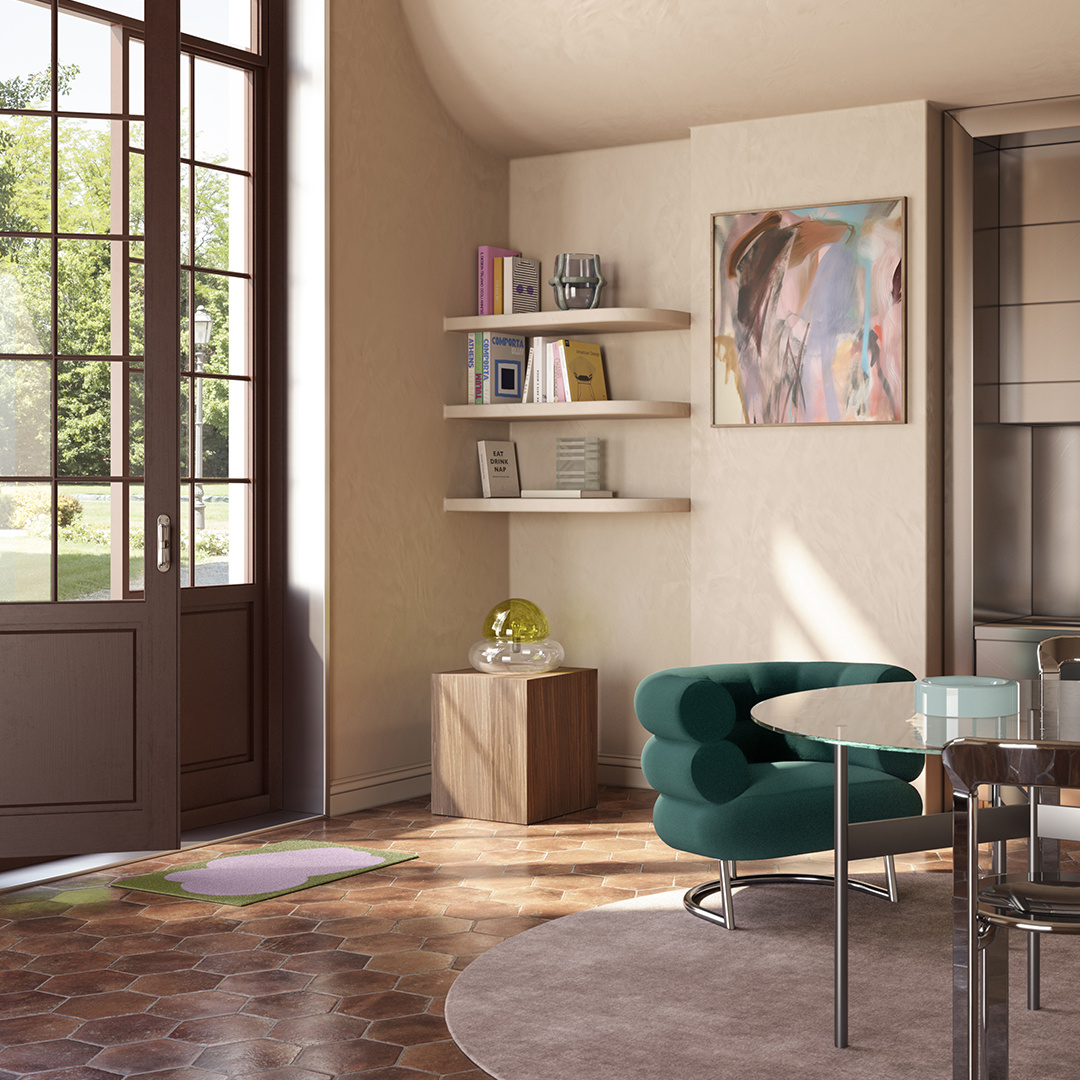 Heymat Sight Unseen Doormat 58 x 81 cm - Lilac