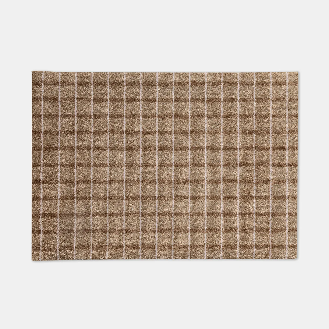 Heymat Grid Doormat - Chocolate Strawberry