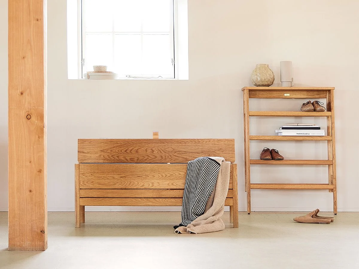 Form & Refine A Line Storage Bench 111