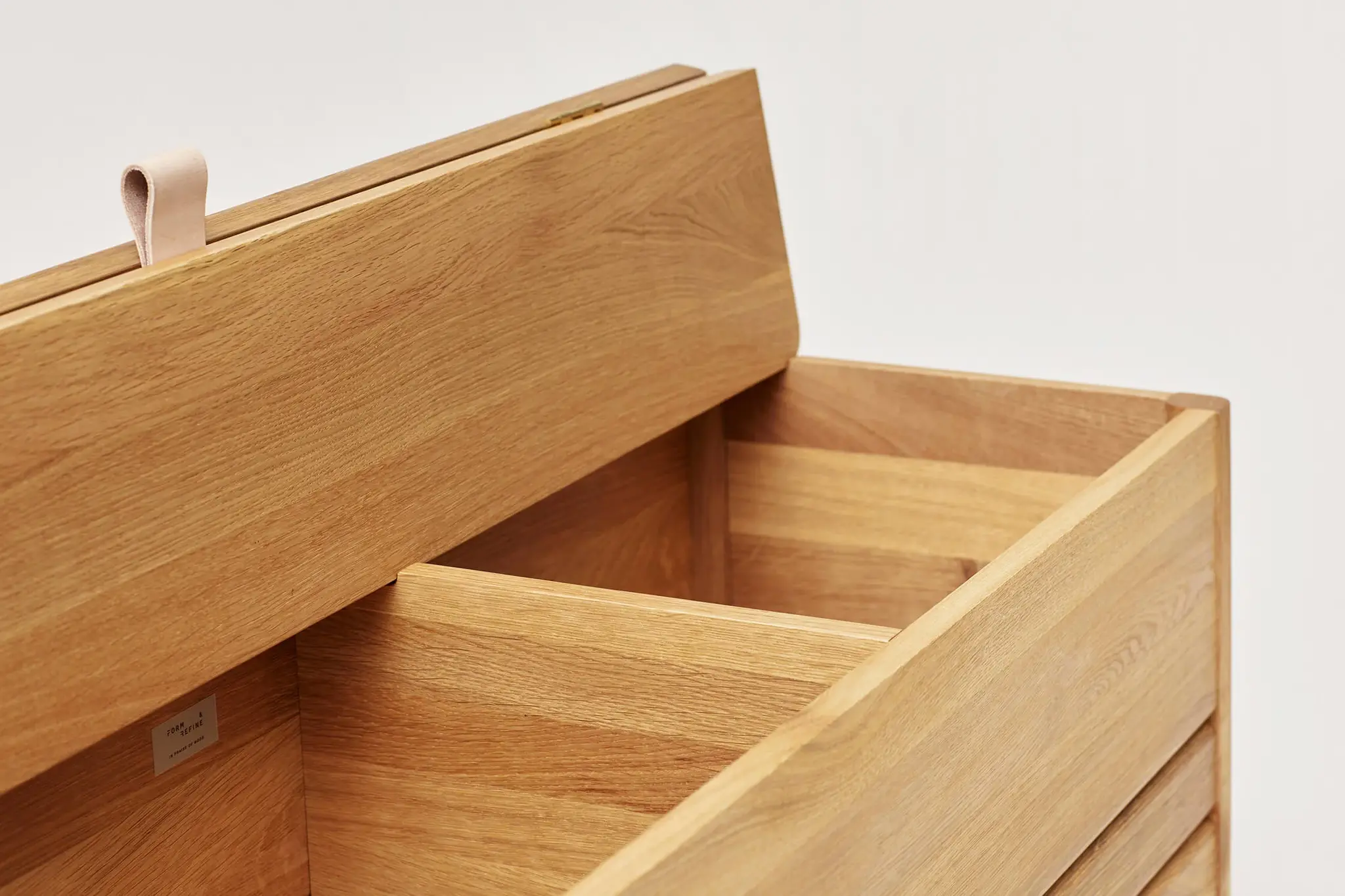 Form & Refine A Line Storage Bench 111