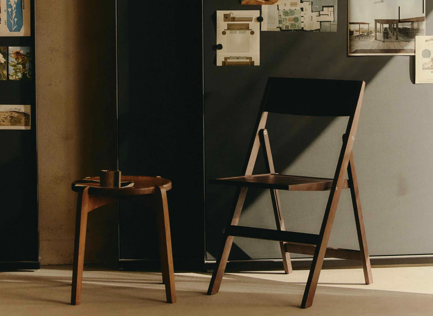 FRAMA Folding Flat Chair