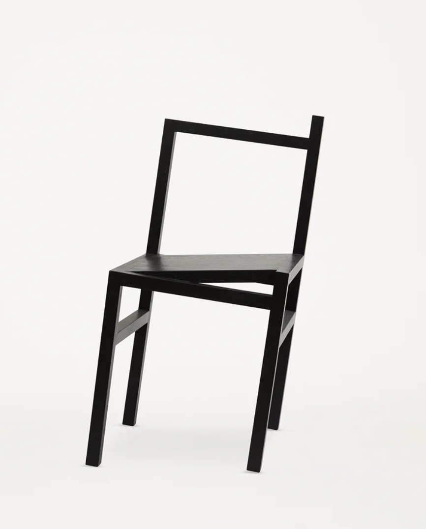 FRAMA 9.5° Chair - Black Ash